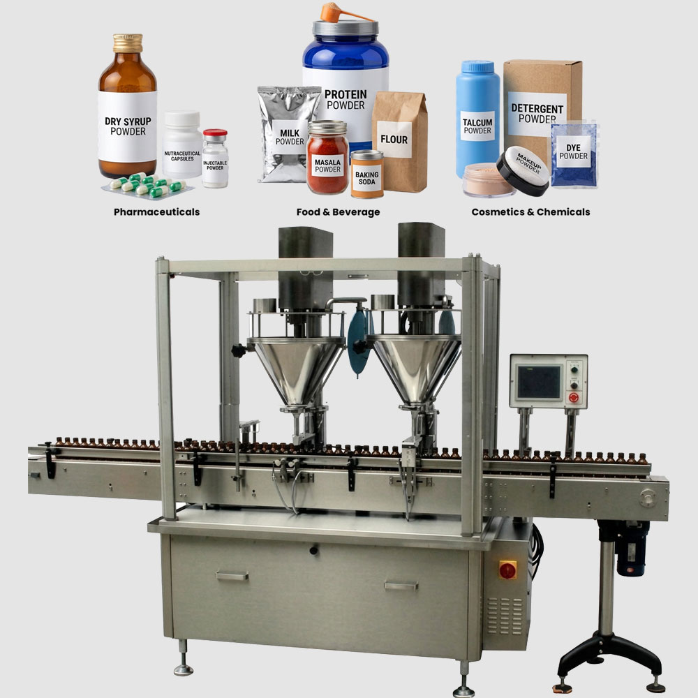 Auger Type Powder Filling Machine