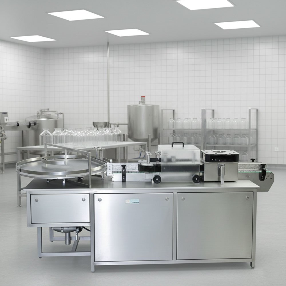 Automatic Bottle Airjet & Vacuum Cleaning Machine - Image 2