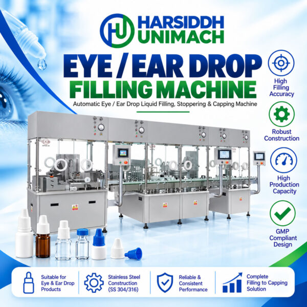 Eye / Ear Drop Liquid Filling Machine