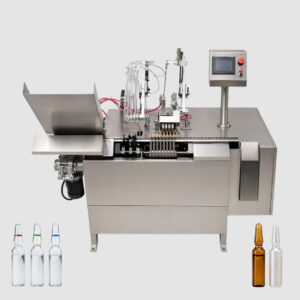 Four Head Filler Sealer Machine for Onion Skin Ampoules