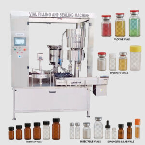 Injectable Liquid Vial Filling And Capping Machine