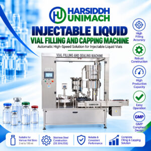 Injectable Liquid Vial Filling And Capping Machine