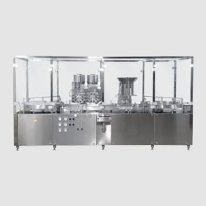 Automatic Injectable Vial Dry Powder Filling & Stoppering Machine (Double Wheel / Head)