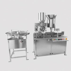 Injectable Vial Dry Powder Filling & Stoppering Machine (Servo Based)