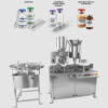 Injectable Vial Dry Powder Filling & Cap Sealing Machine (Servo Based)