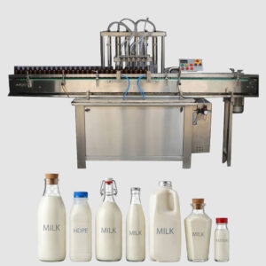 Milk Bottle Filling & Sealing Machine