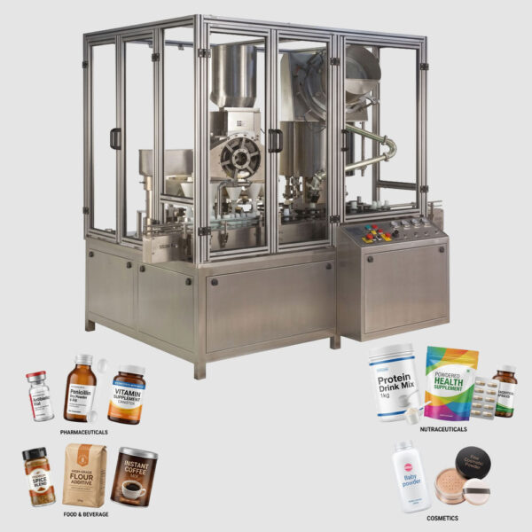 Rotary Dry Syrup Powder Filling Machine