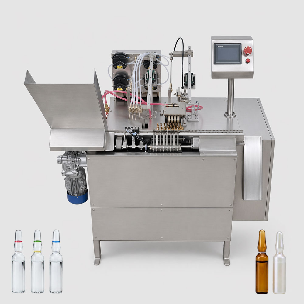 Servo Based Ampoule Filling & Sealing Machine