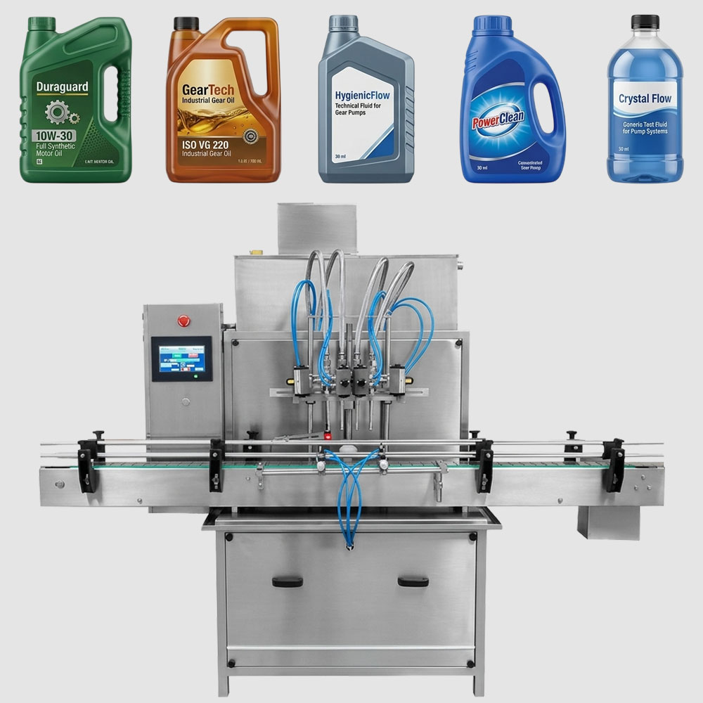 Servo Based Liquid Filling Machine