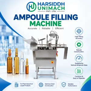 Single Head Ampoule Filling And Sealing Machine