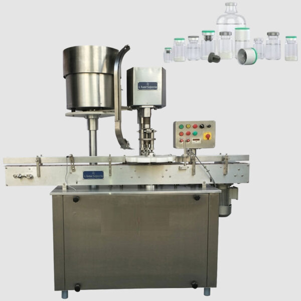 Single Head Vial Cap Sealing Machine