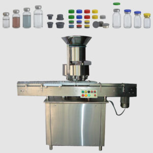 Six Head Vial Cap Sealing Machine