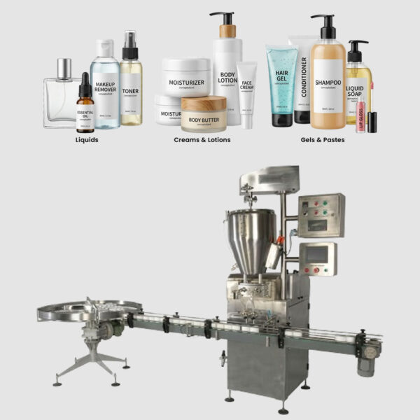 Cosmetic Bottle Filling Machine