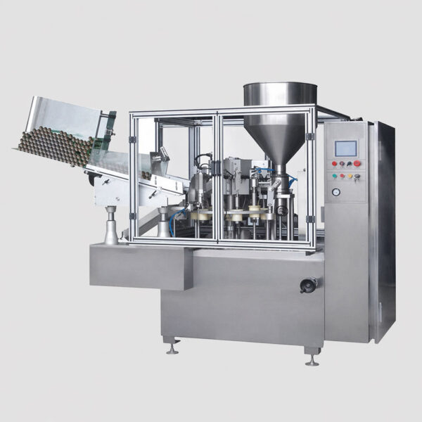 Double Head Tube Filling Machine