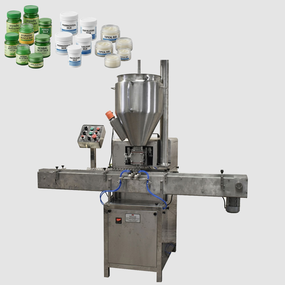 Pain Balm Filling Machine