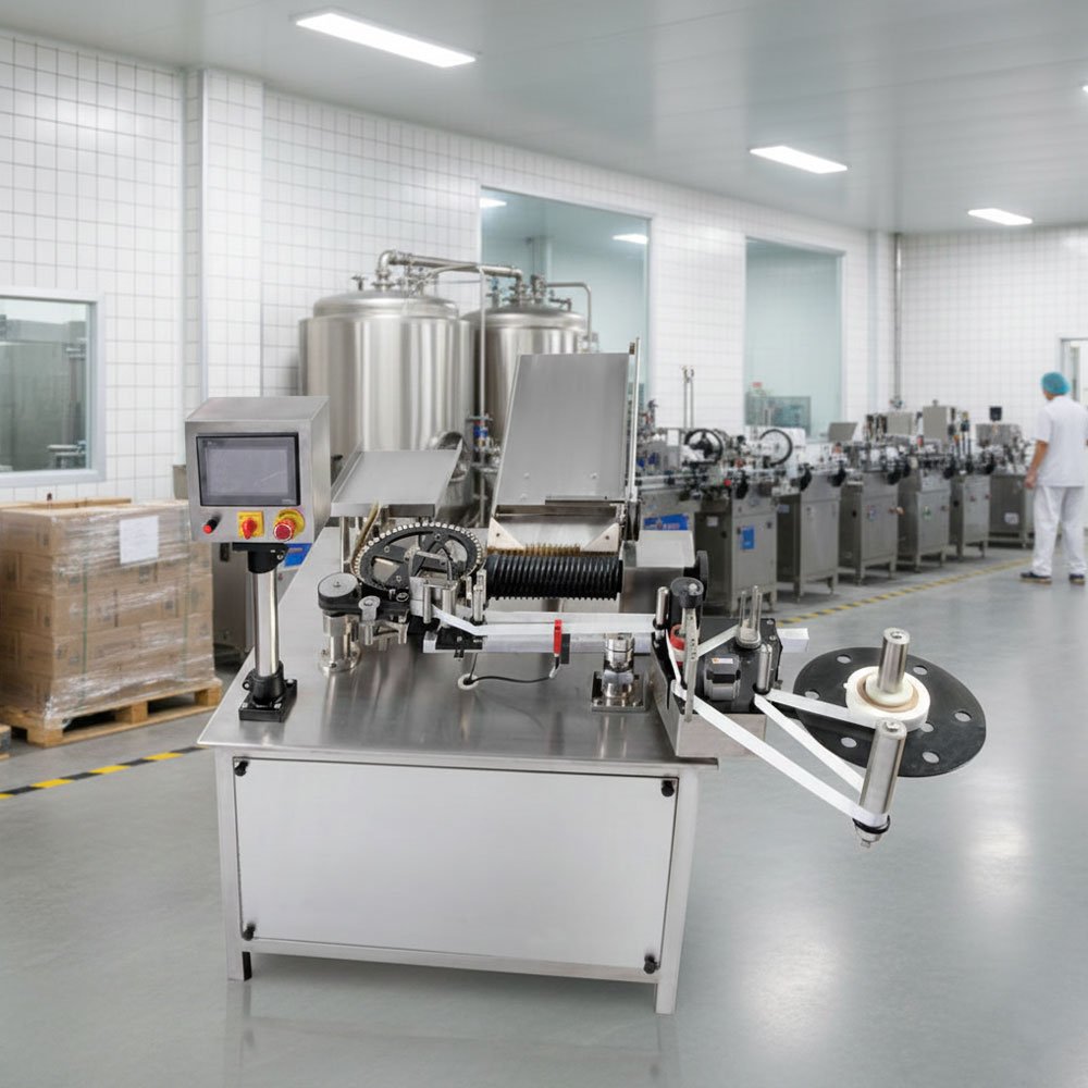 Automatic Rotary Ampoule Sticker Labeling Machine - Image 2