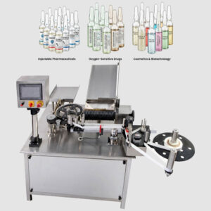 Rotary Ampoule Sticker Labeling Machine