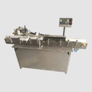 Automatic Round Bottle Sticker Labeling Machine