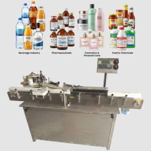 Round Bottle Sticker Labeling Machine