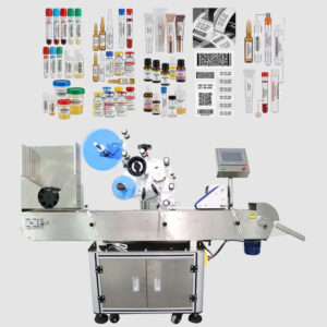 Test Tube Sticker Labeling Machine