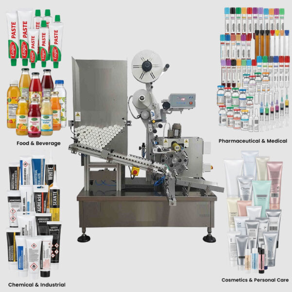 Tube Sticker Labeler Machine
