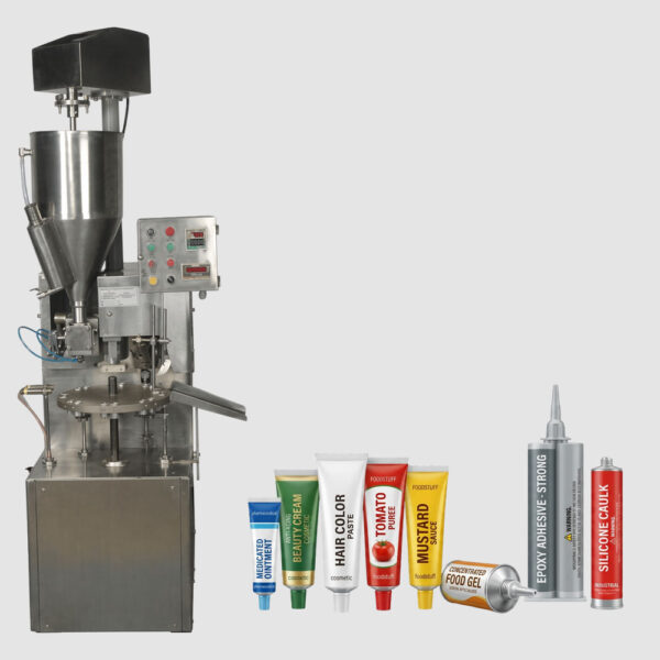 Semi Automatic Aluminum Tube Filling And Sealing Machine