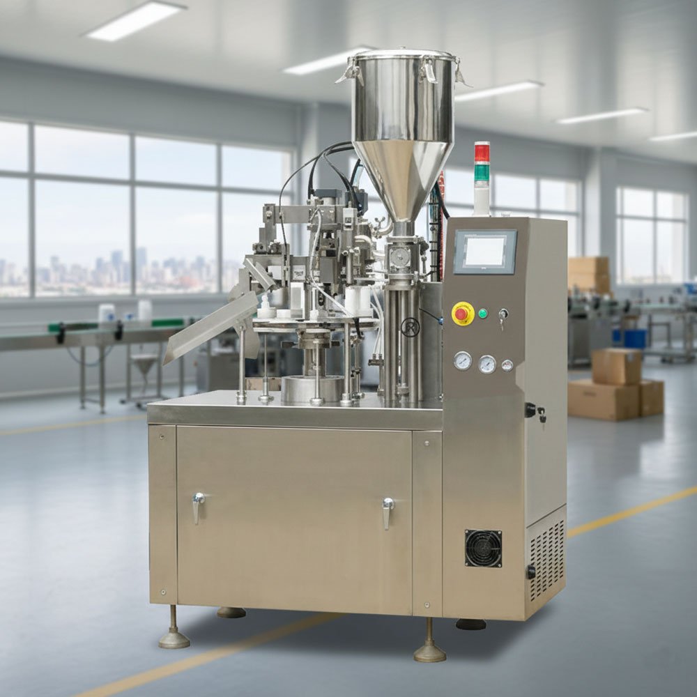 Tube Filling Crimping And Batch Coding Machine - Image 2