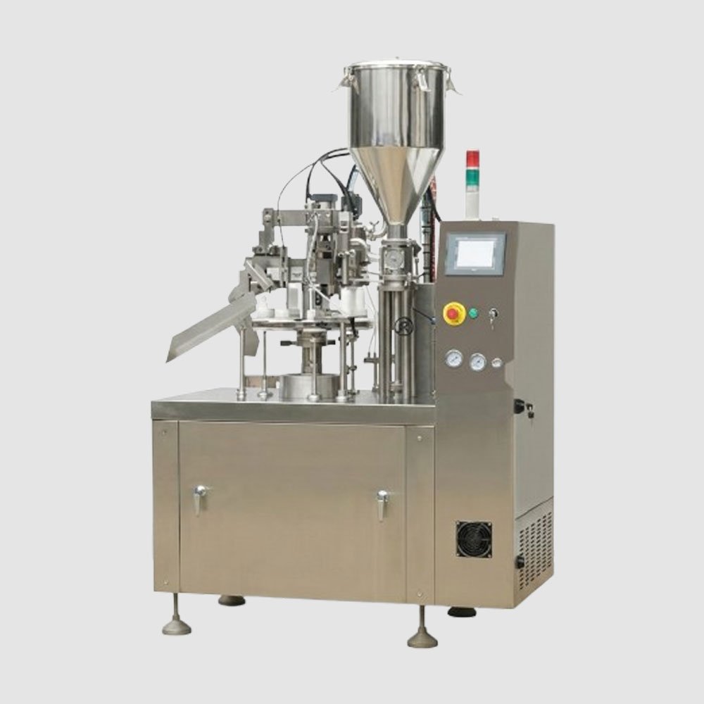 Tube Filling Crimping And Batch Coding Machine