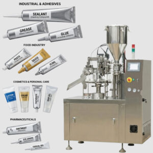 Tube Filling Crimping And Batch Coding Machine
