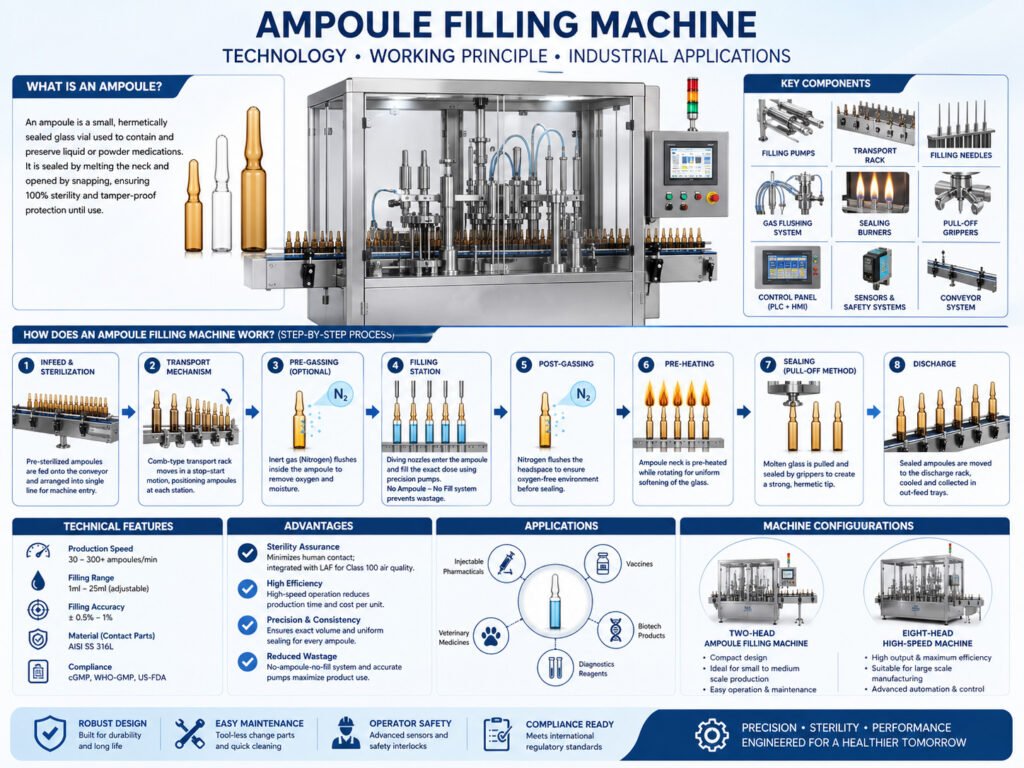 What is an Ampoule Filling Machine and How Does It Work?