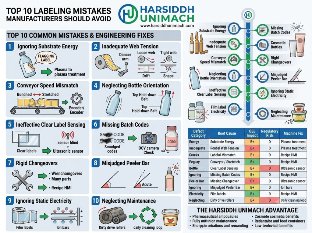Top 10 Labeling Mistakes Manufacturers Should Avoid