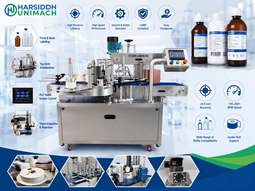 Automatic Front and Back Sticker Labeling Machine Buying Guide for Pharmaceutical Manufacturers