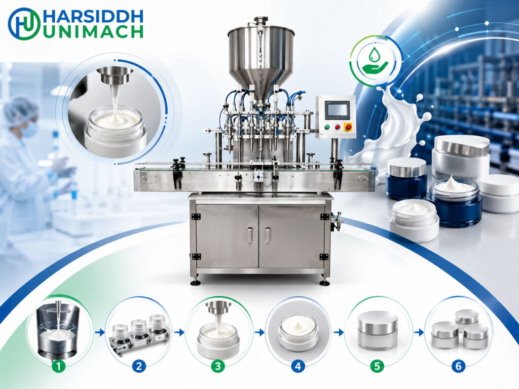 Cream Filling Machine Working Principle