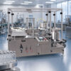 Four Head Liquid Vial Filling Stoppering Machine