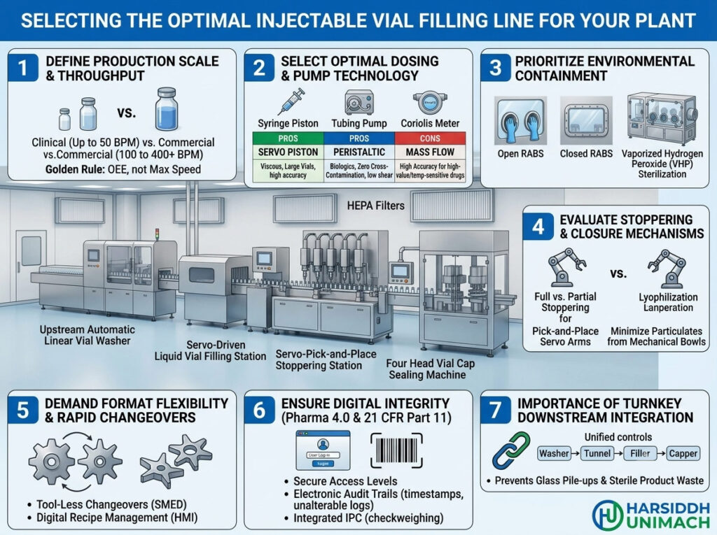 How to Choose the Right Injectable Liquid Vial Filling Line for Your Pharmaceutical Plant