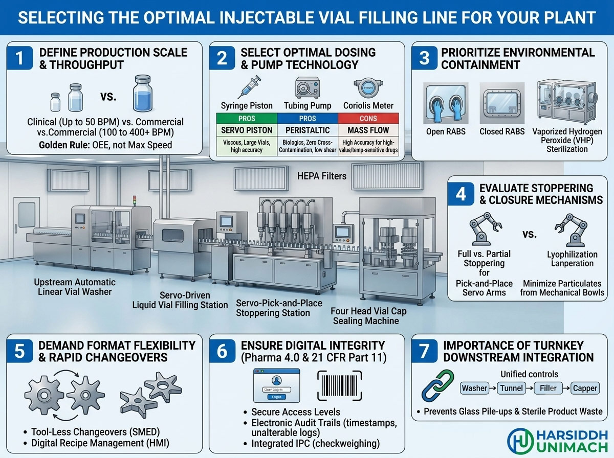 How to Choose the Right Injectable Liquid Vial Filling Line for Your Pharmaceutical Plant