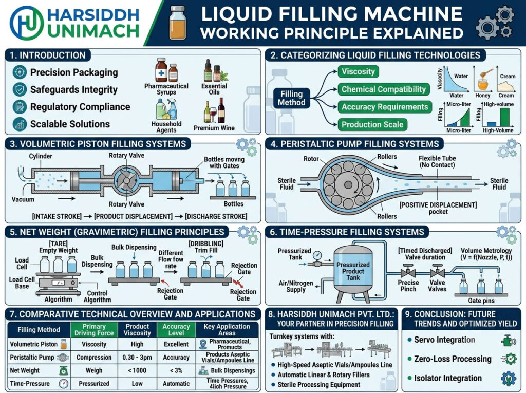 Liquid Filling Machine Working Principle Explained