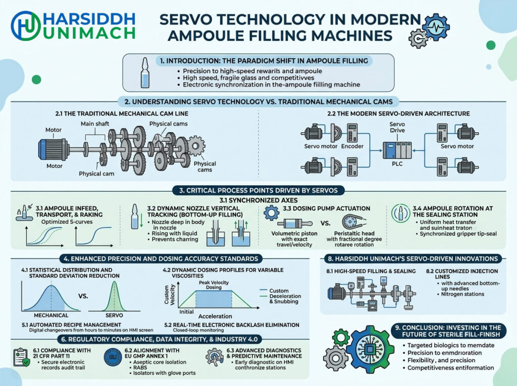 Servo Technology in Modern Ampoule Filling Machines