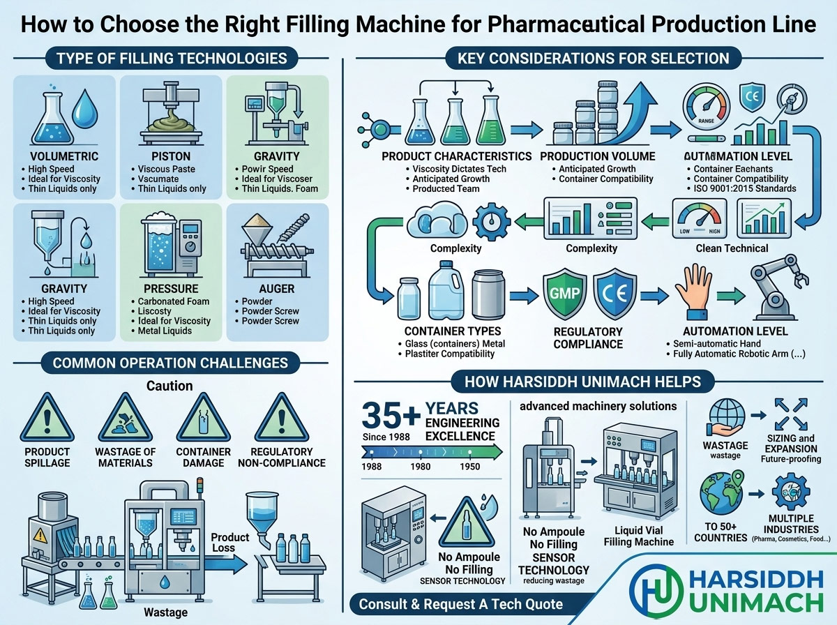 How to Choose the Right Filling Machine for Your Pharmaceutical Production Line