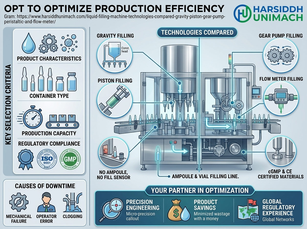 Optimizing Production Efficiency: A Technical Guide to Selecting the Right Filling Machine for Your Pharmaceutical Line