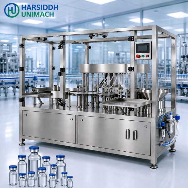 Automatic Servo Based Vial Filling Machine