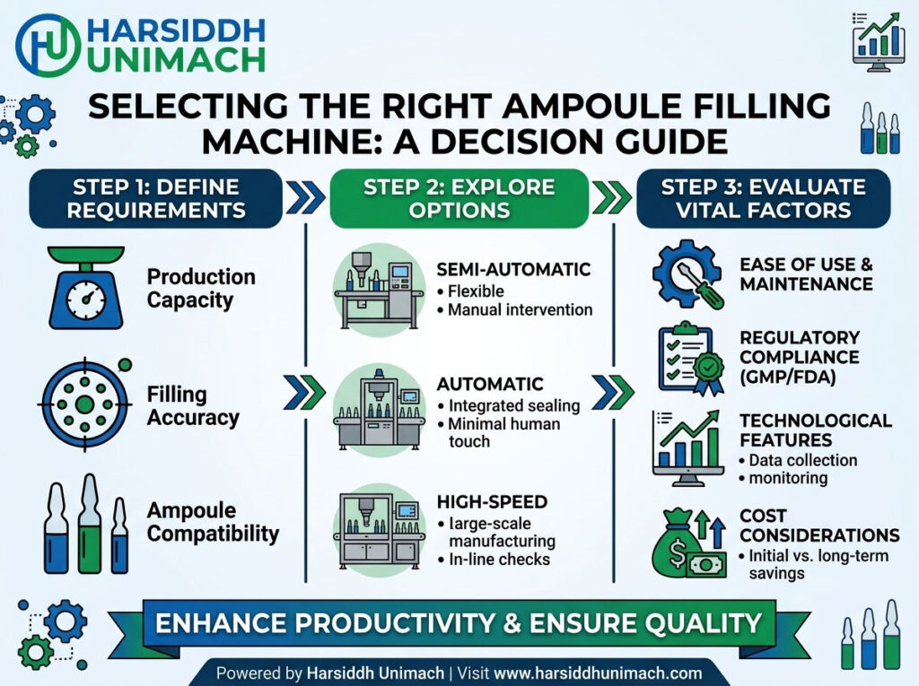 Choosing the Right Ampoule Filling Machine for Pharma Needs