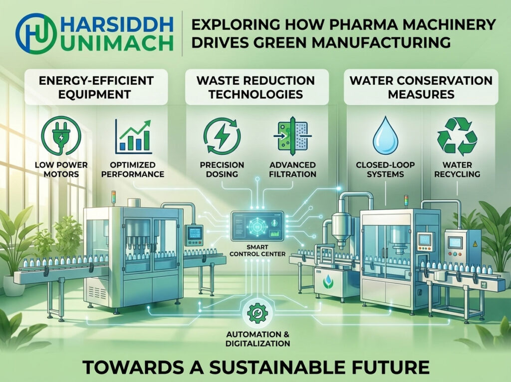 Exploring How Pharma Machinery Drives Green Manufacturing
