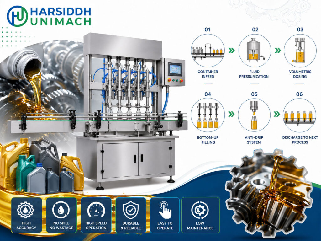 Gear Oil Filling Machine Working Principle