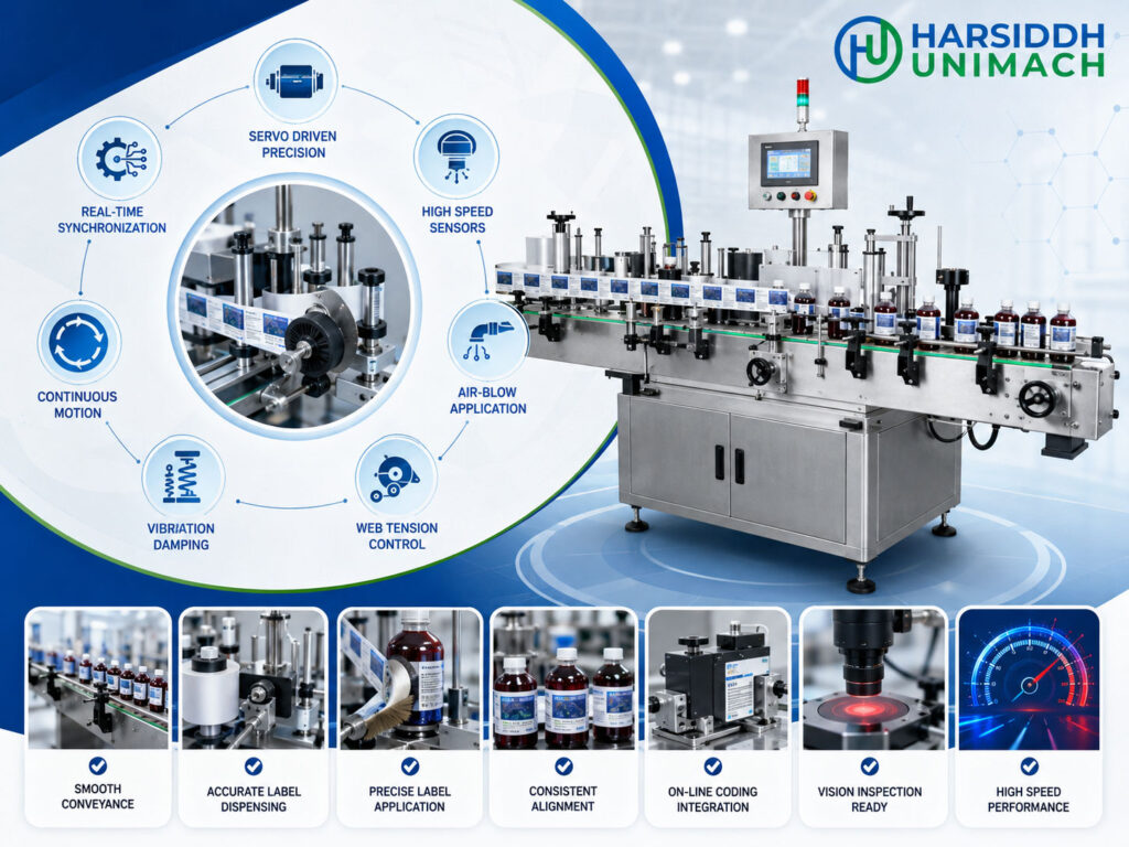 High Speed Labeling Machine Working Principle