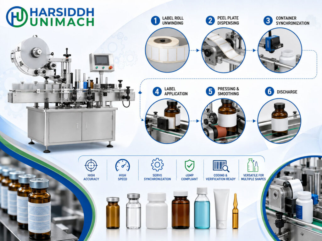 Sticker Labeling Machine Working Principle