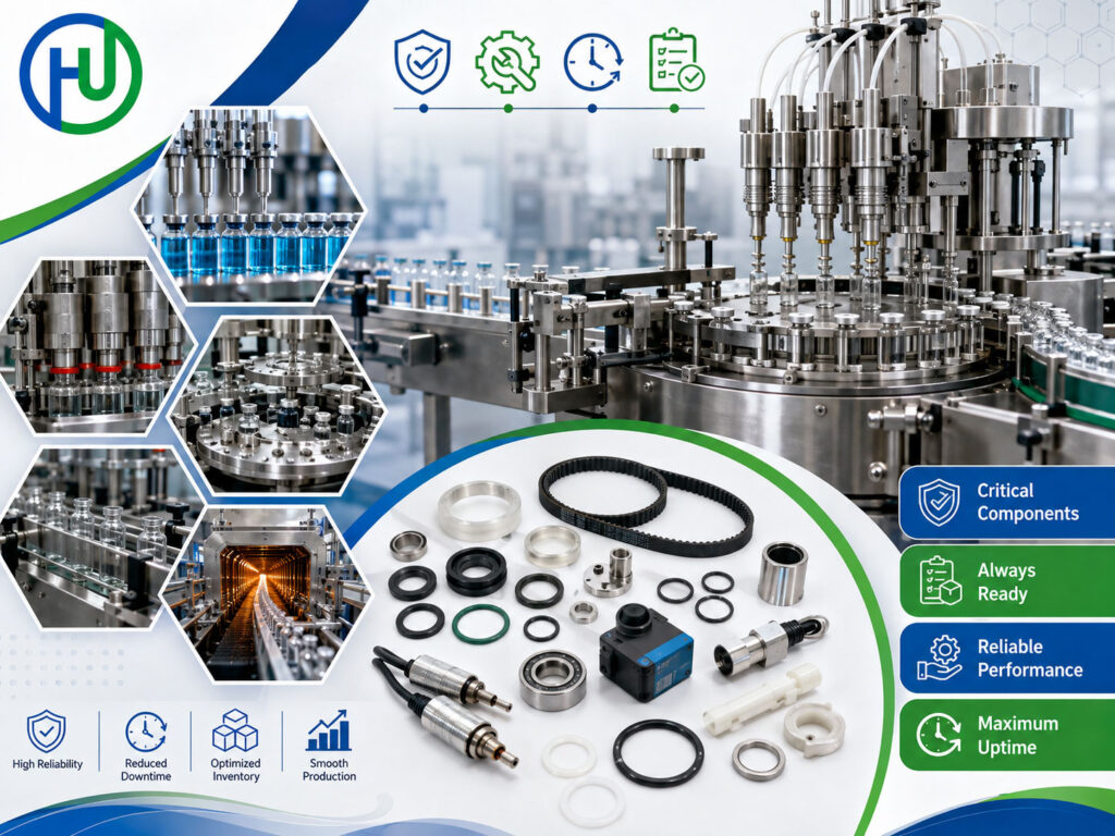 Vial Filling Machine Spare Parts Inventory: Essential Components to Keep in Stock